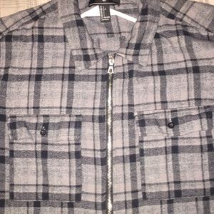 Flannel Zip-up